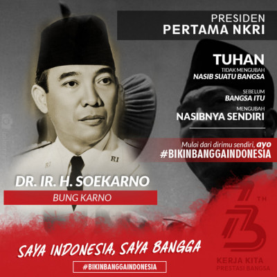 Saya Indonesia, Saya Bangga. Pahlawan Soekarno - 20180806